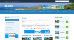 Desktop Screenshot of bonaire.nl