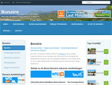 Tablet Screenshot of bonaire.nl